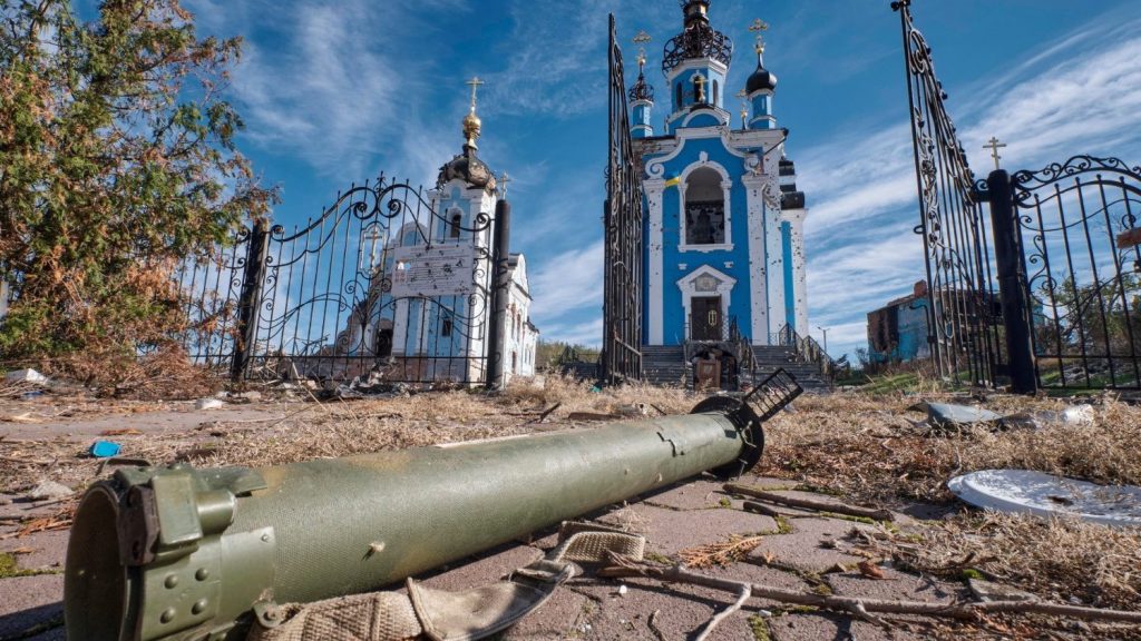 A Rússia danificou 500 igrejas e locais religiosos ucranianos A Rússia danificou 500 igrejas e locais religiosos ucranianos