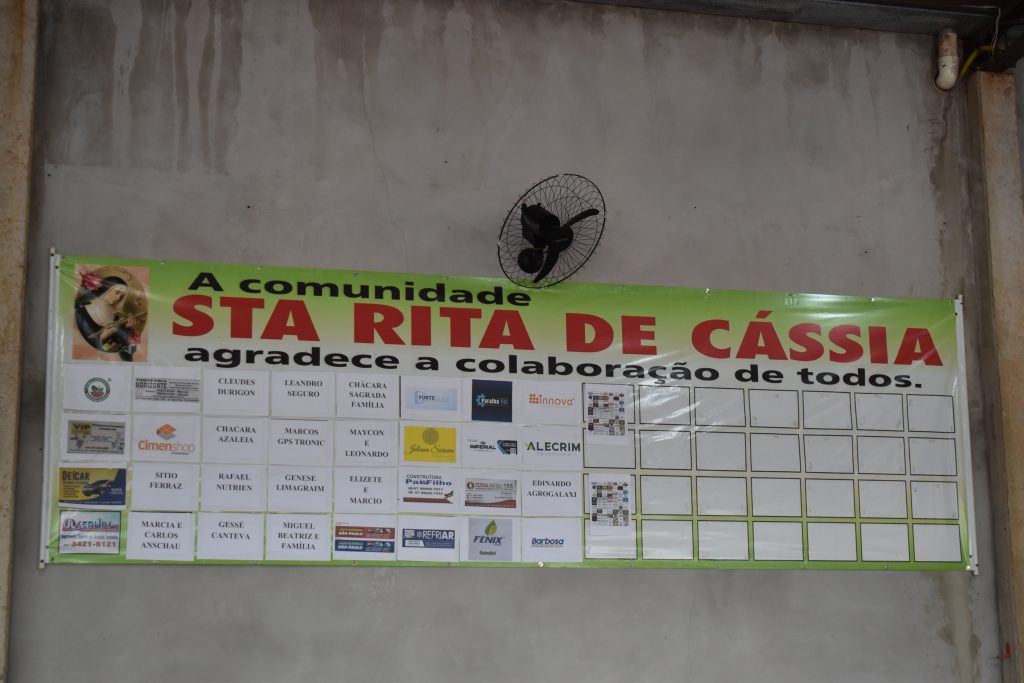 Festejos da padroeira Santa Rita de Cássia, reúne centenas de pessoas de Dourados e região