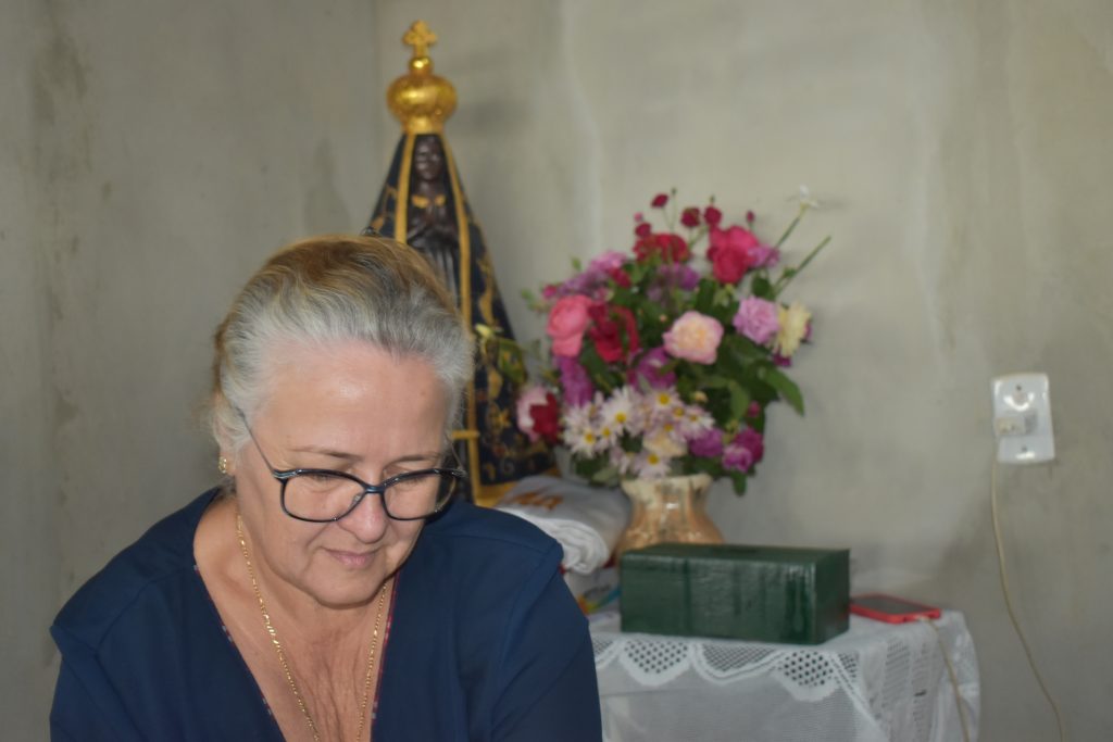 Festejos da padroeira Santa Rita de Cássia, reúne centenas de pessoas de Dourados e região