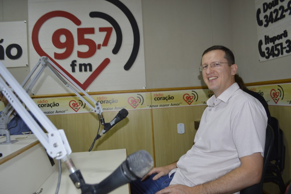 Rádio Coração recebe consultor nacional do SEBRAE para a criação do CODED em Dourados