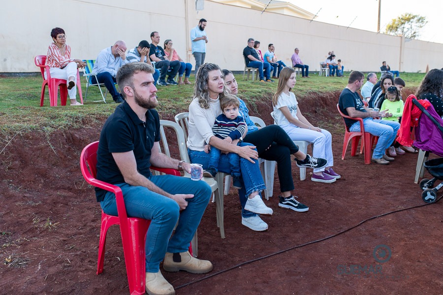 Prefeito Alan Guedes participa de missa campal que marca lançamento de novo santuário da Sagrado Coração de Jesus