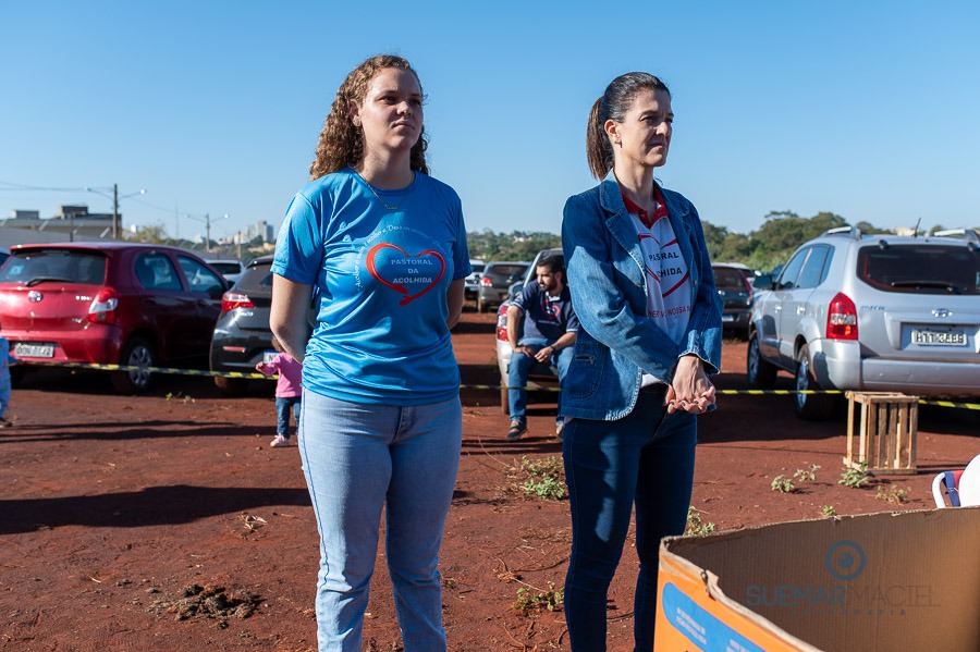 Prefeito Alan Guedes participa de missa campal que marca lançamento de novo santuário da Sagrado Coração de Jesus