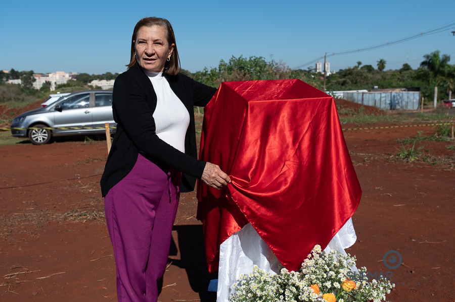 Prefeito Alan Guedes participa de missa campal que marca lançamento de novo santuário da Sagrado Coração de Jesus