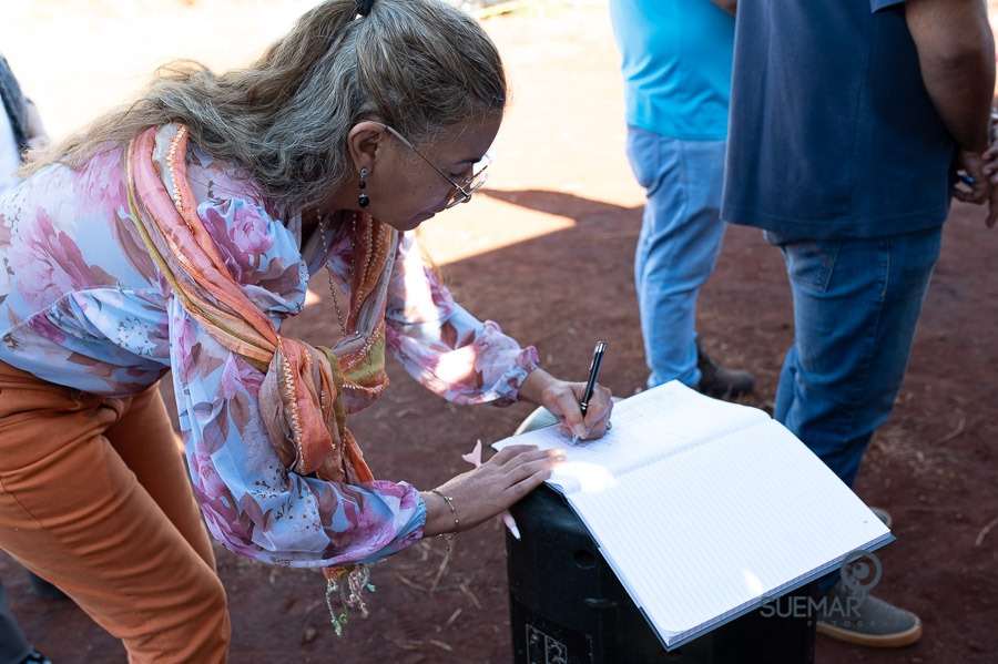Prefeito Alan Guedes participa de missa campal que marca lançamento de novo santuário da Sagrado Coração de Jesus