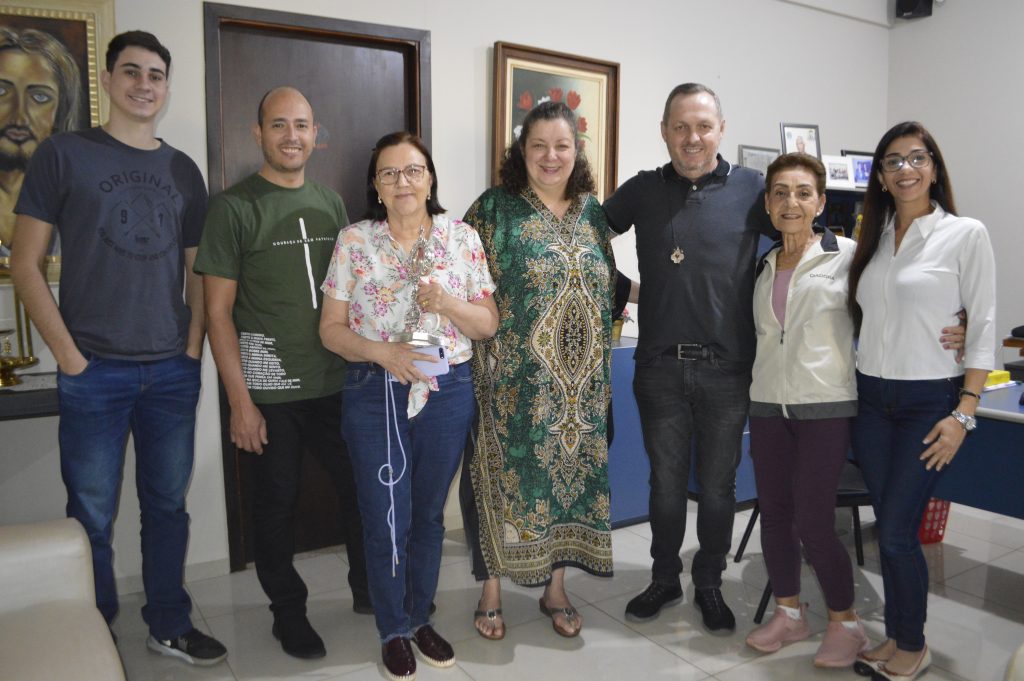 Ironi Spuldaro visita a Rádio Coração