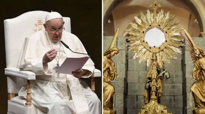 “Apenas na adoração, só diante do Senhor, é que encontramos o gosto e a paixão pela evangelização”, disse o papa Francisco ontem (2) na homilia das vésperas que rezou no Mosteiro dos Jerónimos, no encontro com bispos, sacerdotes, diáconos, consagrados e seminaristas.