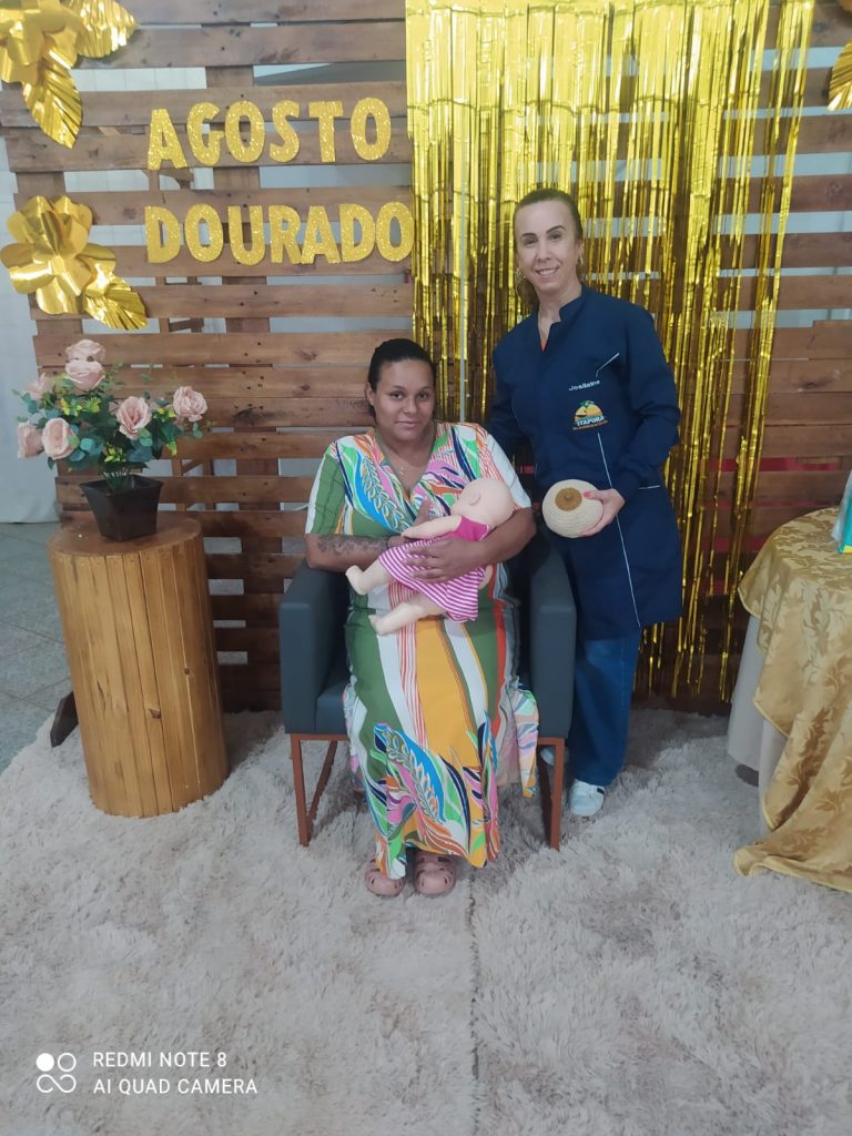 Prefeitura de Itaporã realiza encontro sobre importância da amamentação