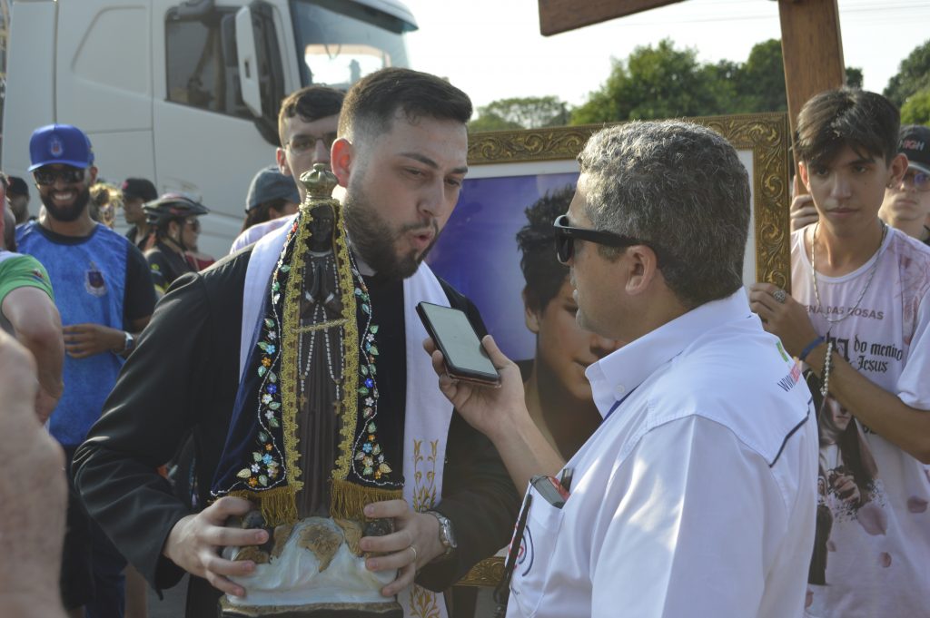 Rádio Coração presente na Romaria Diocesana de Nossa Senhora Aparecida, confira fotos