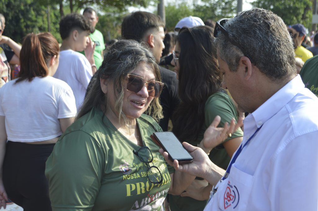 Rádio Coração presente na Romaria Diocesana de Nossa Senhora Aparecida, confira fotos