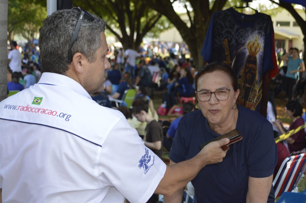 Rádio Coração presente na Romaria Diocesana de Nossa Senhora Aparecida, confira fotos