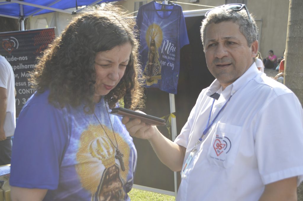 Rádio Coração presente na Romaria Diocesana de Nossa Senhora Aparecida, confira fotos