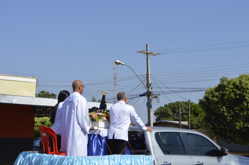 Homenagem ao Pe. Adriano Van de Ven na paróquia N.Sra. Aparecida do 4° Plano