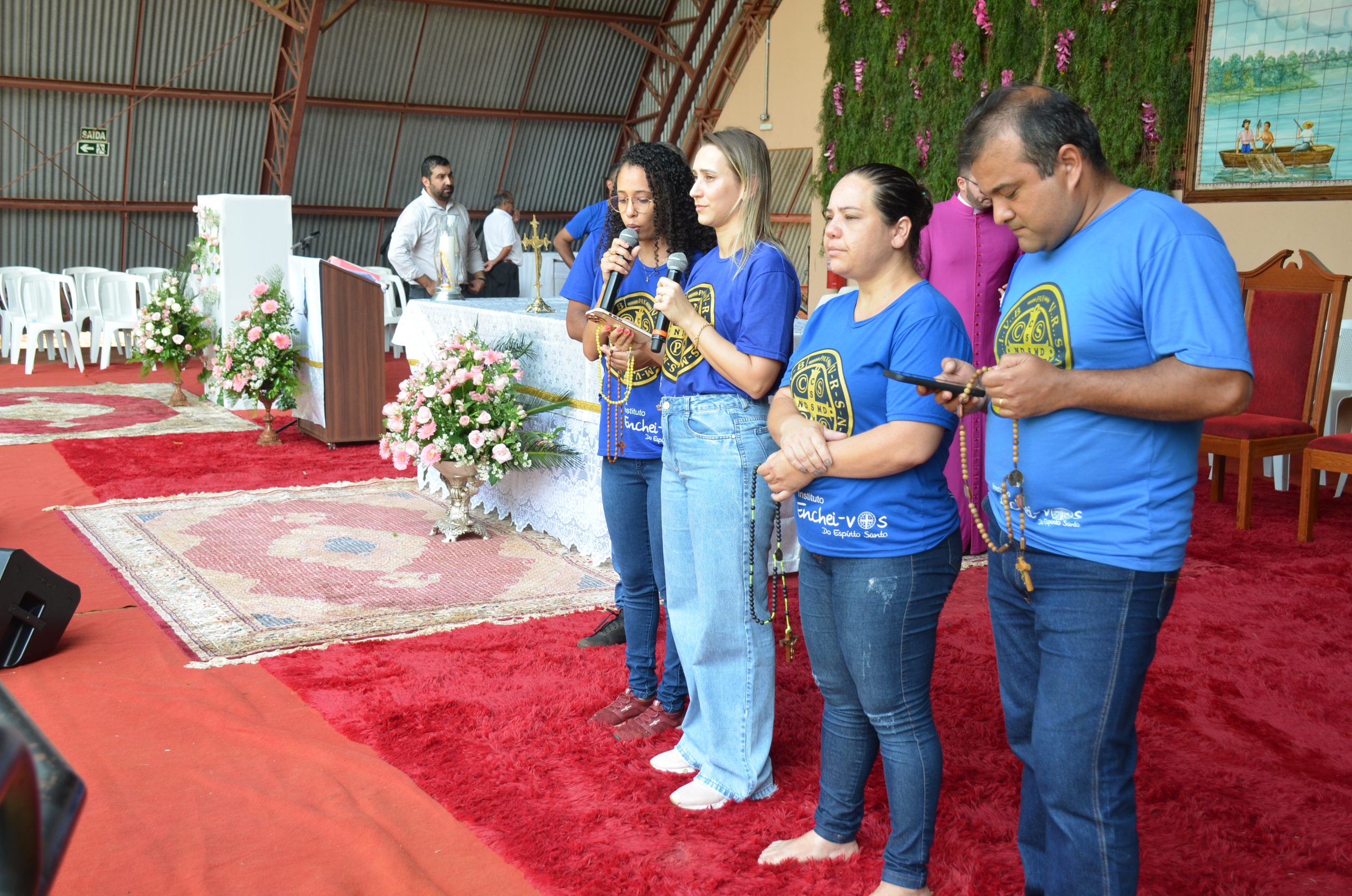 Romaria de N.Sra. Aparecida leva milhares de fiéis ao Santuário de Vila São Pedro