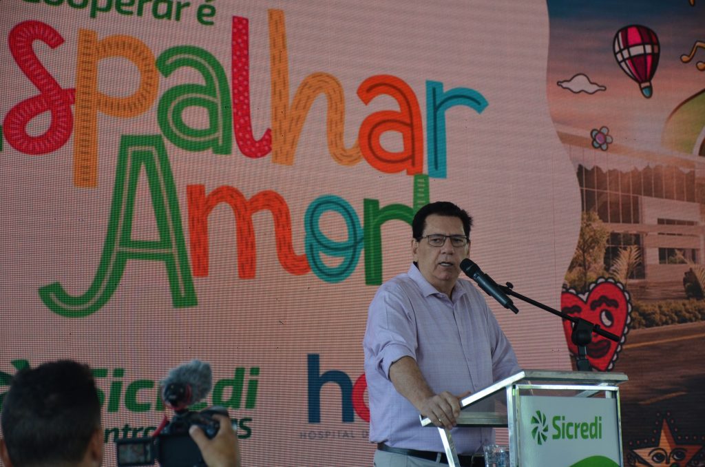 Confira as fotos do lançamento das obras do Hospital do Amor em Dourados