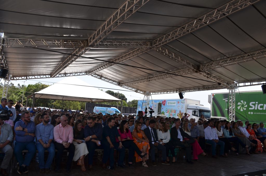 Confira as fotos do lançamento das obras do Hospital do Amor em Dourados