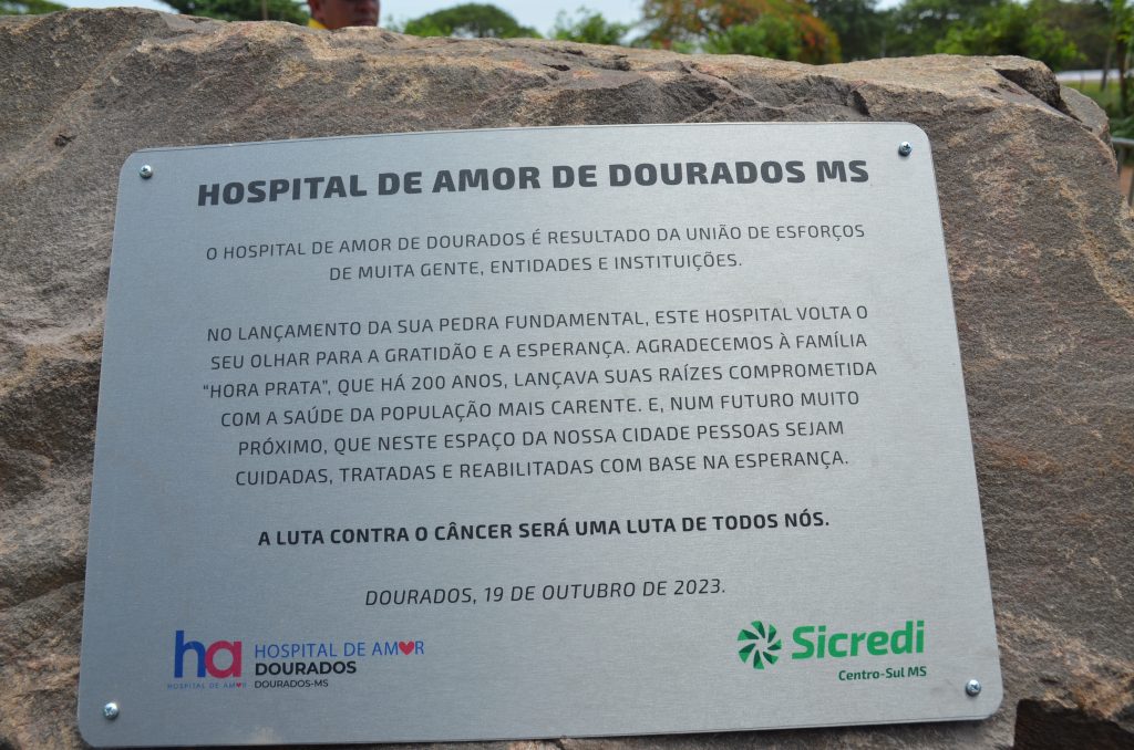 Confira as fotos do lançamento das obras do Hospital do Amor em Dourados