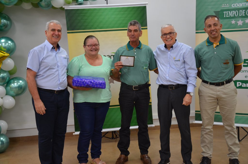 Tempo de Casa: COAMO presta homenagem aos funcionários