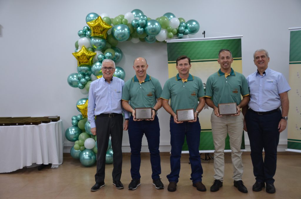 Tempo de Casa: COAMO presta homenagem aos funcionários