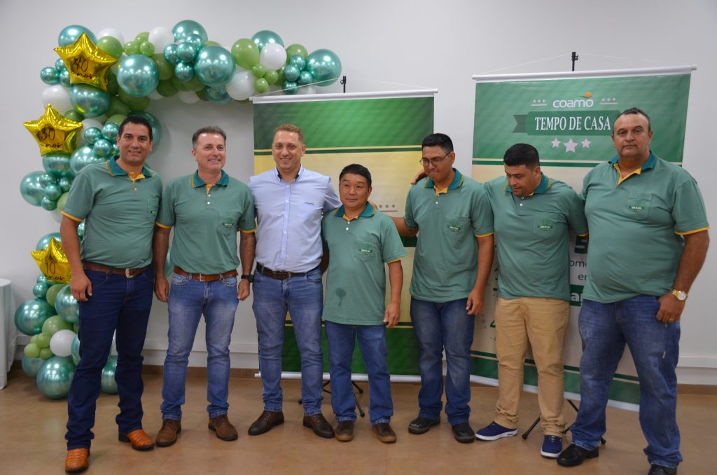 Tempo de Casa: COAMO presta homenagem aos funcionários