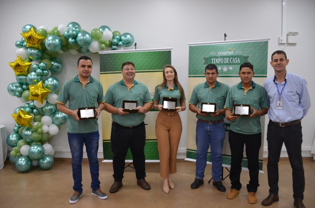 Tempo de Casa: COAMO presta homenagem aos funcionários