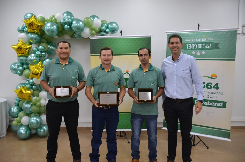 Tempo de Casa: COAMO presta homenagem aos funcionários