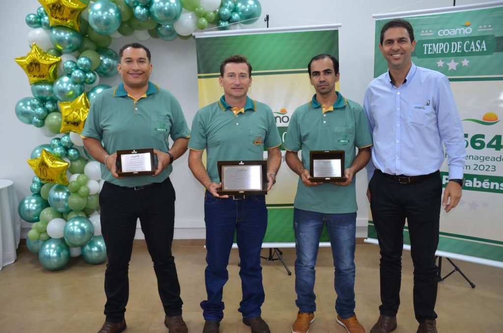 Tempo de Casa: COAMO presta homenagem aos funcionários