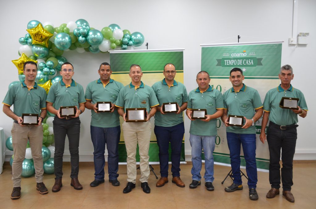 Tempo de Casa: COAMO presta homenagem aos funcionários