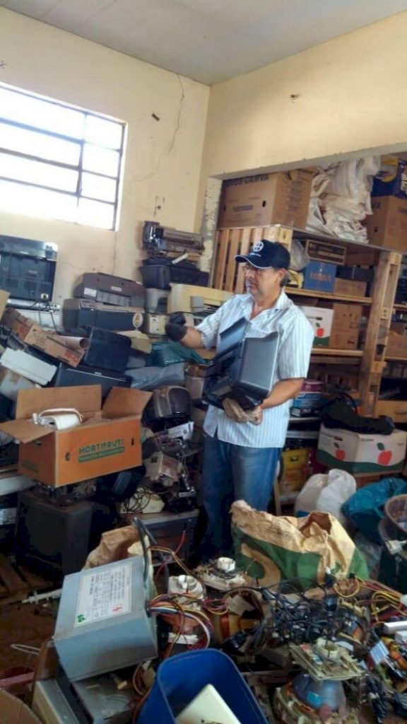 Pioneiro na reciclagem de lixo eletrônico receberá Prêmio ‘Coração Verde’ em Dourados