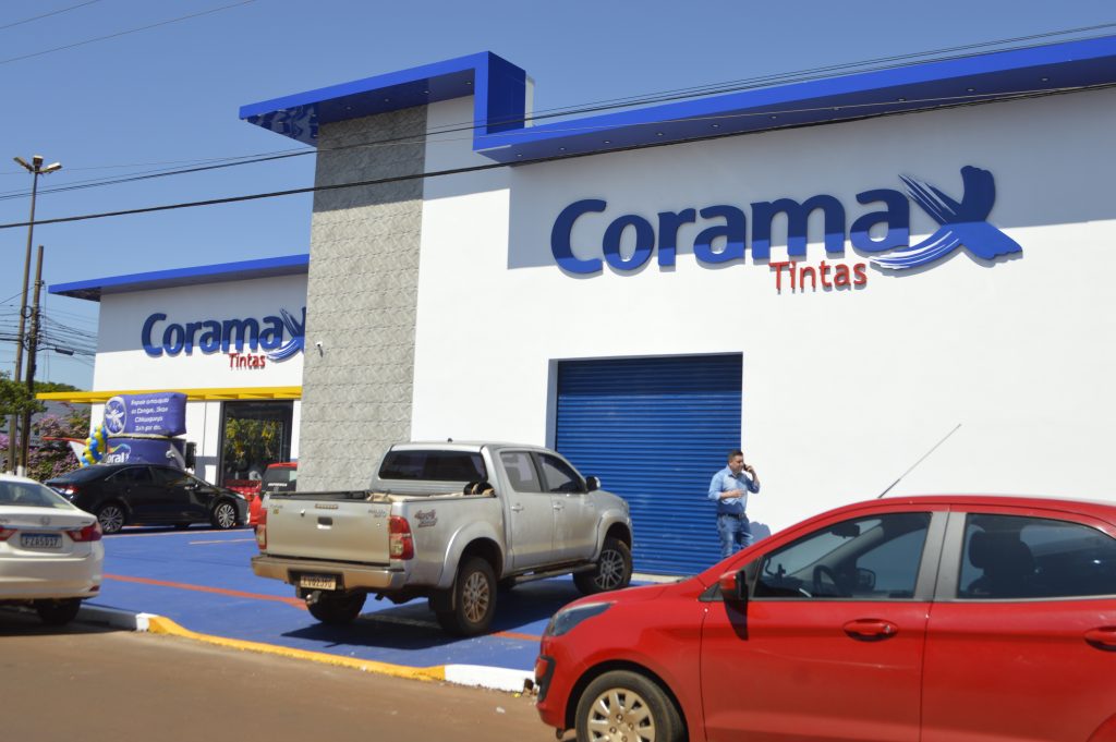 CORAMAX TINTAS Inaugura loja 2 em Dourados CORAMAX TINTAS Inaugura loja 2 em Dourados