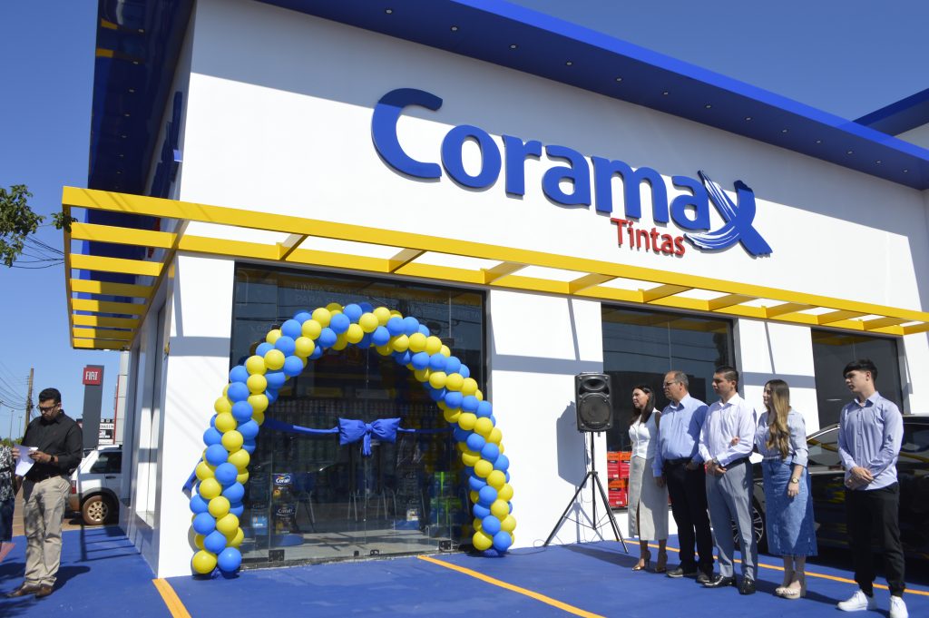 CORAMAX TINTAS Inaugura loja 2 em Dourados CORAMAX TINTAS Inaugura loja 2 em Dourados