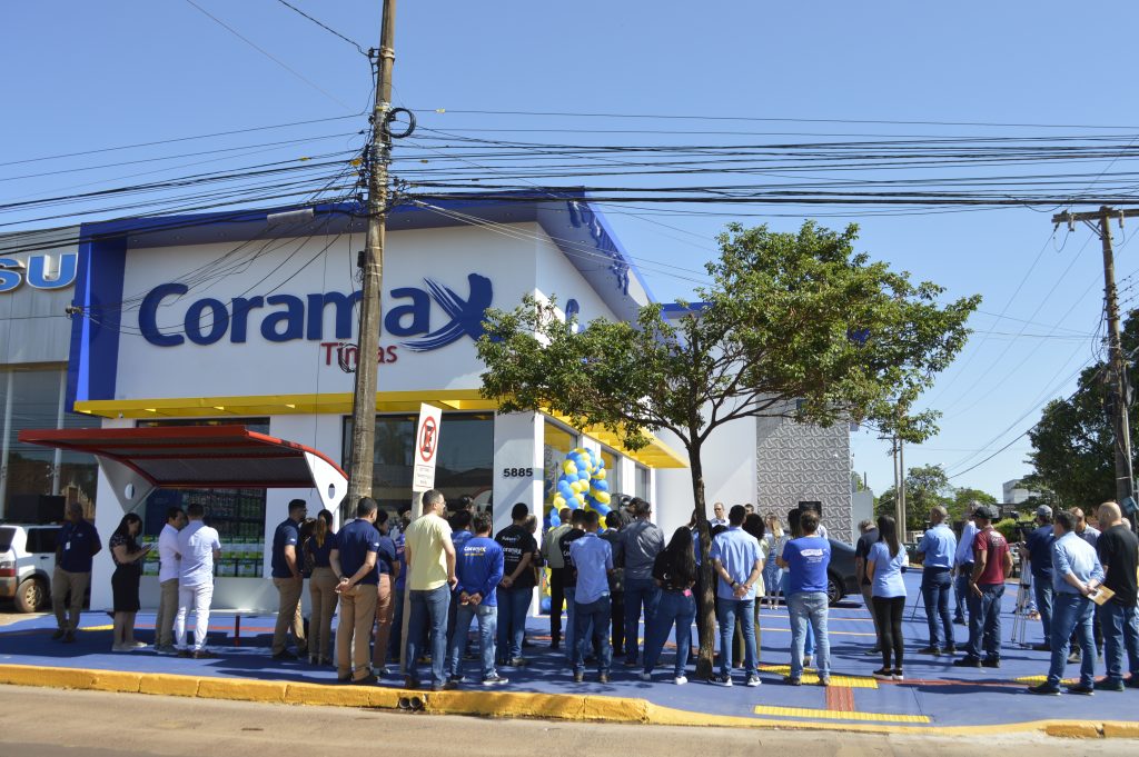 CORAMAX TINTAS Inaugura loja 2 em Dourados CORAMAX TINTAS Inaugura loja 2 em Dourados