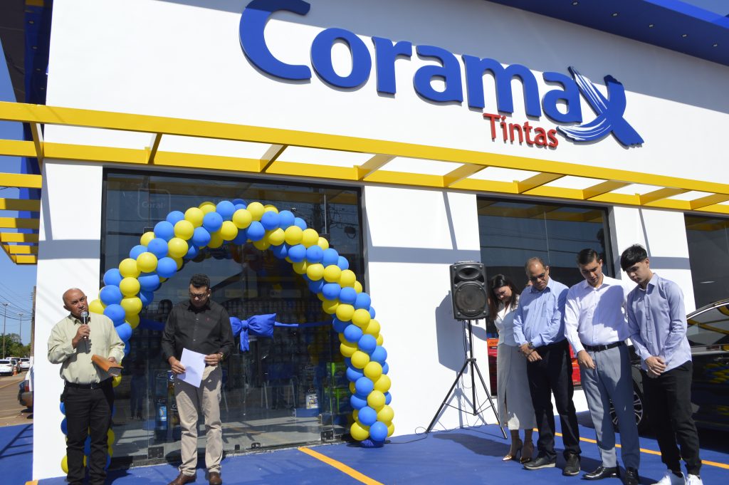 CORAMAX TINTAS Inaugura loja 2 em Dourados CORAMAX TINTAS Inaugura loja 2 em Dourados
