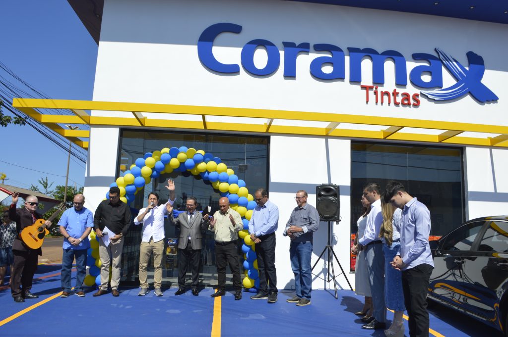CORAMAX TINTAS Inaugura loja 2 em Dourados CORAMAX TINTAS Inaugura loja 2 em Dourados