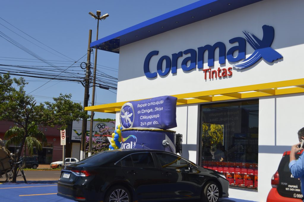 CORAMAX TINTAS Inaugura loja 2 em Dourados CORAMAX TINTAS Inaugura loja 2 em Dourados