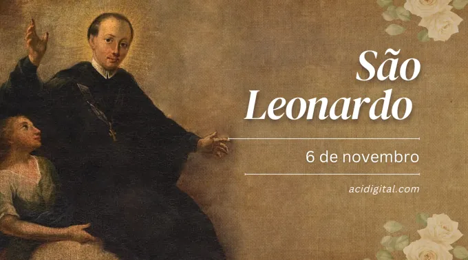 São Leonardo nasceu em Galia, entre 491 e 518, em uma família nobre de Roma. São Remígio, bispo de Reims, o conduziu ao apostolado e à caridade.