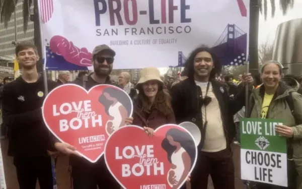 Multidão marcha pró-vida em São Francisco e Los Angeles, nos EUA Multidão marcha pró-vida em São Francisco e Los Angeles, nos EUA