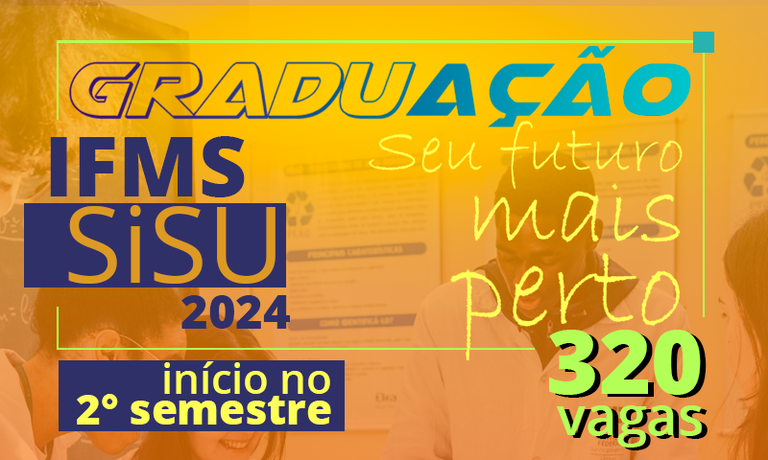 São 320 vagas em Aquidauana, Campo Grande e Três Lagoas. Aulas começam no 2º semestre