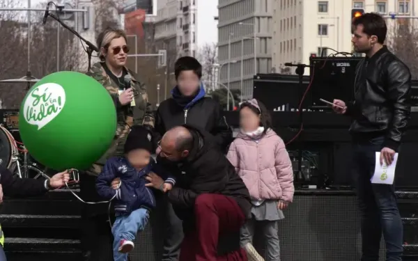 Marcha pela Vida na Espanha exorta a desmascarar a cultura da morte Marcha pela Vida na Espanha exorta a desmascarar a cultura da morte