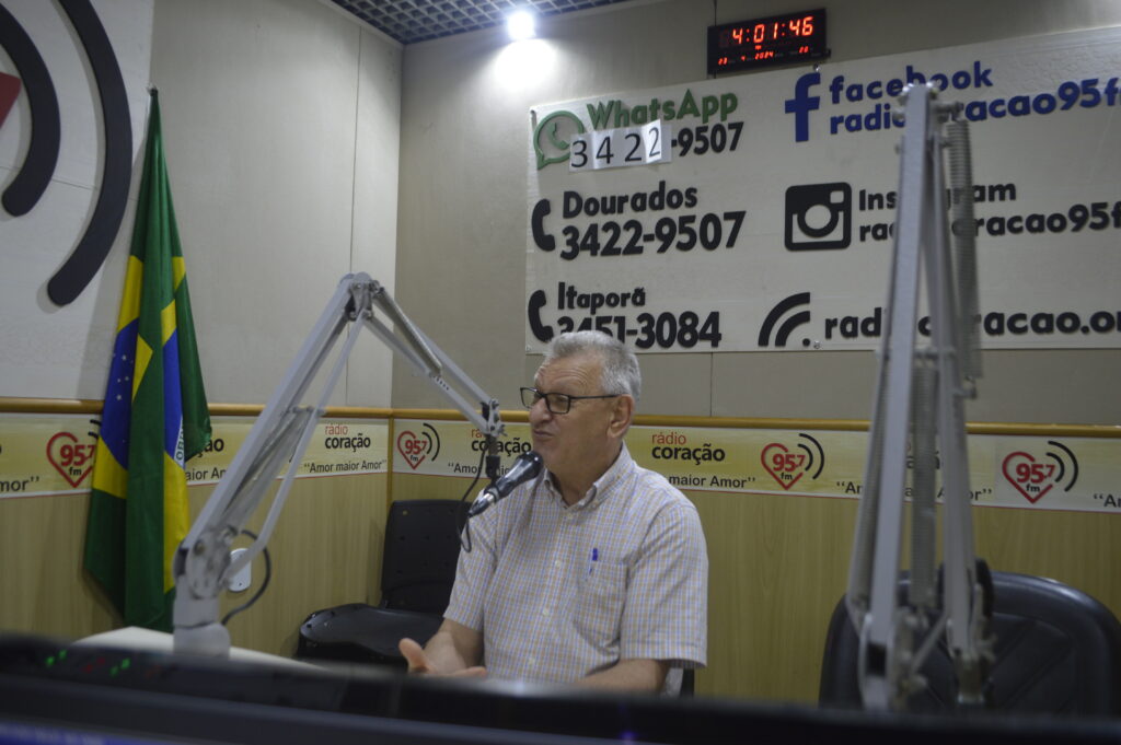 Dirso Missio conta histórias dos 25 anos da FTM na Rádio Coração Dirso Missio conta histórias dos 25 anos da FTM na Rádio Coração