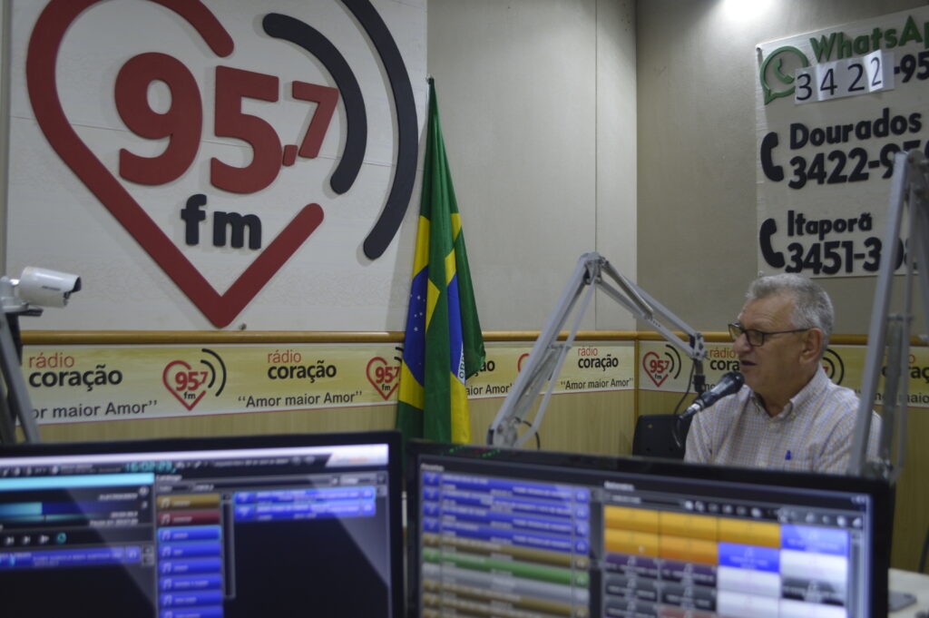 Dirso Missio conta histórias dos 25 anos da FTM na Rádio Coração