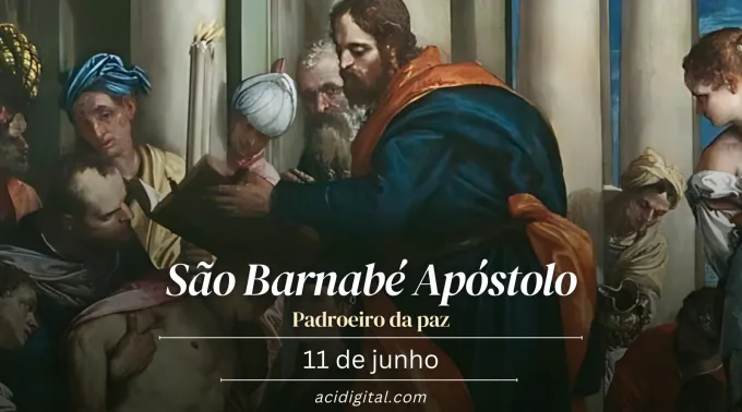 Barnabé era apreciado pelos Apóstolos por ser um “homem de bem e cheio do Espírito Santo e de fé” (At 11,24).