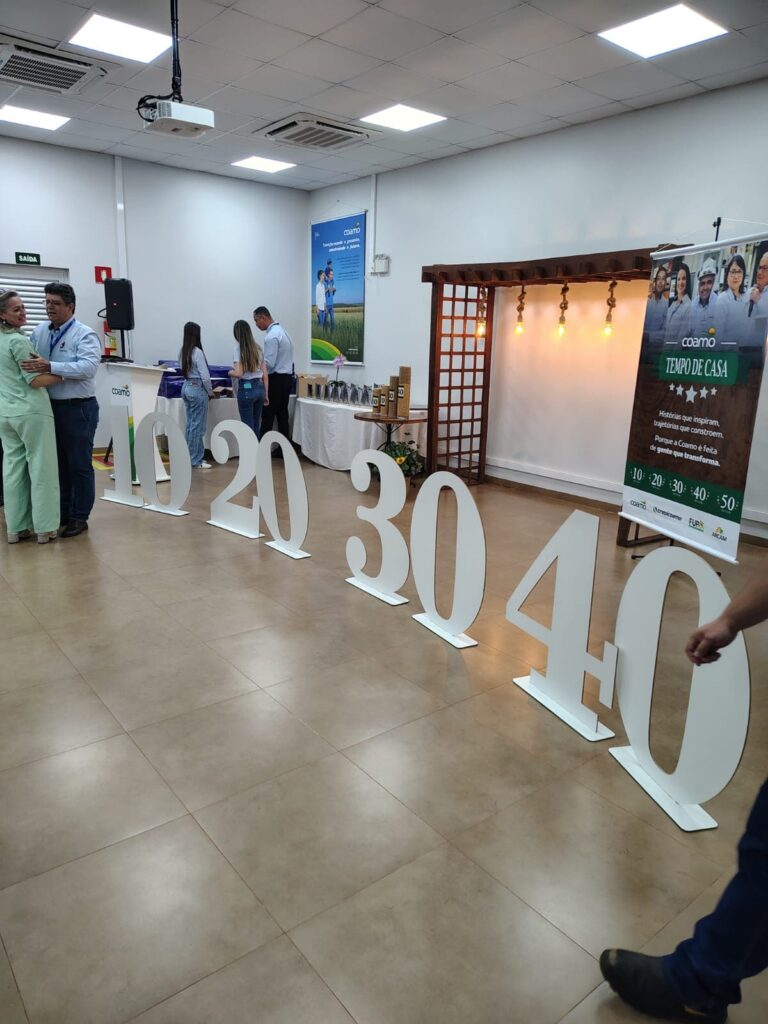 Tempo de Casa: COAMO presta homenagem a colaboradores em Dourados