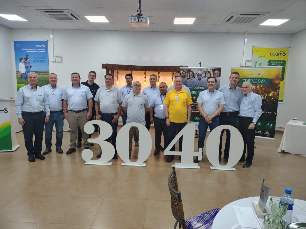 Tempo de Casa: COAMO presta homenagem a colaboradores em Dourados