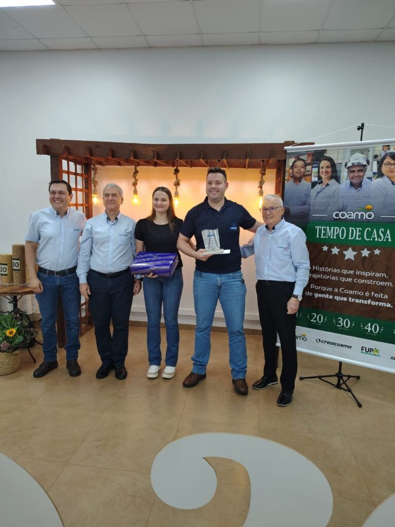 Tempo de Casa: COAMO presta homenagem a colaboradores em Dourados