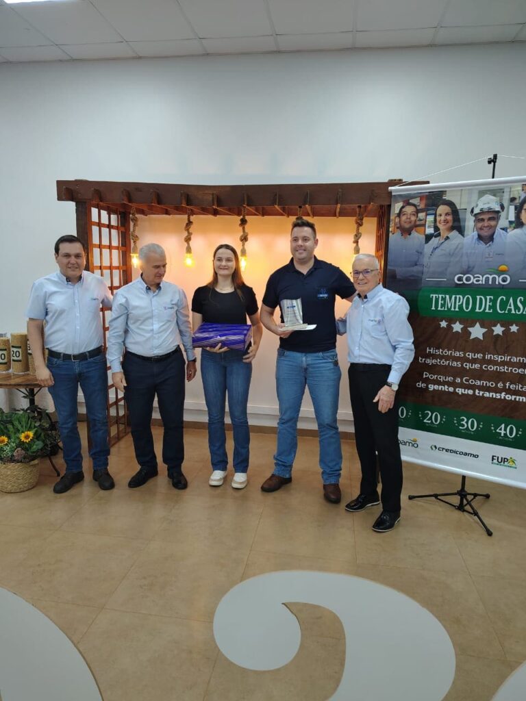 Tempo de Casa: COAMO presta homenagem a colaboradores em Dourados