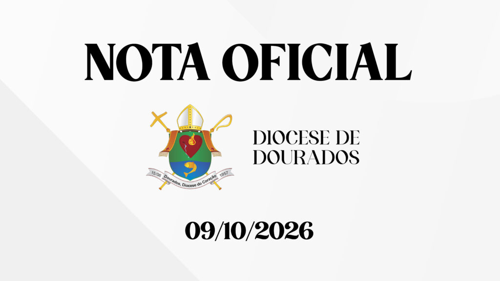 A Diocese acompanha o caso com seriedade e respeito, colabora com as autoridades competentes e confia que as circunstâncias serão devidamente esclarecidas.