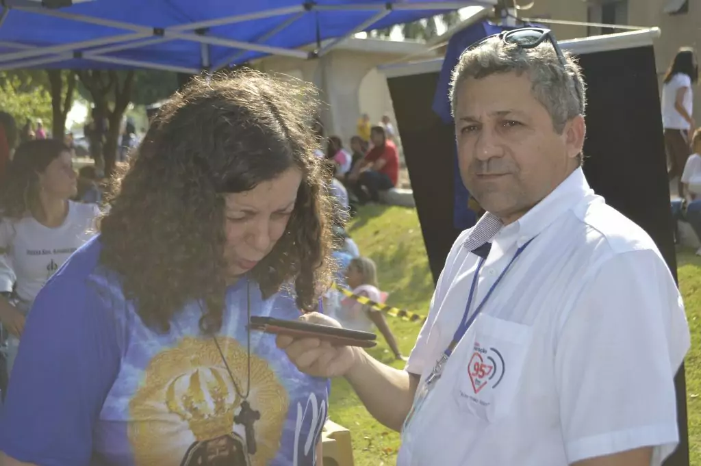 Rádio Coração presente na Romaria Diocesana de Nossa Senhora Aparecida, confira fotos Rádio Coração presente na Romaria Diocesana de Nossa Senhora Aparecida, confira fotos