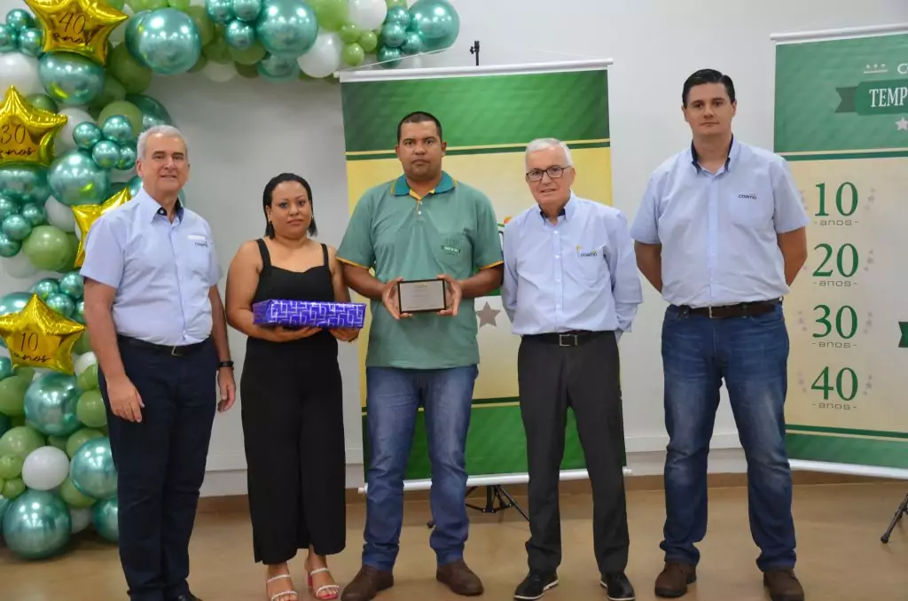 Tempo de Casa: COAMO presta homenagem aos funcionários Tempo de Casa: COAMO presta homenagem aos funcionários