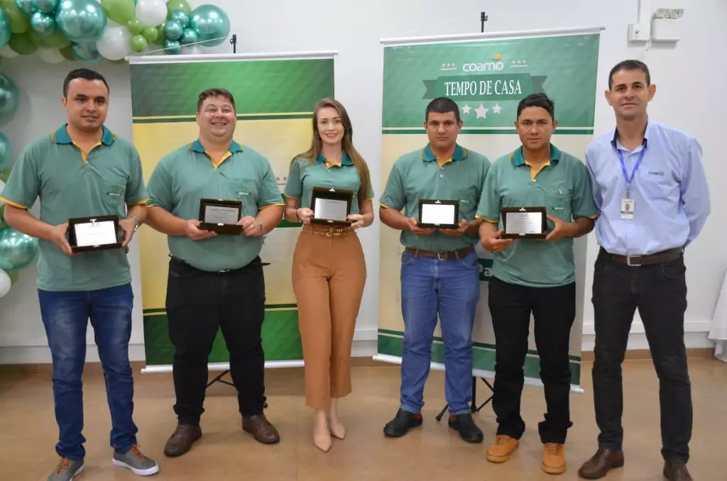 Tempo de Casa: COAMO presta homenagem aos funcionários Tempo de Casa: COAMO presta homenagem aos funcionários