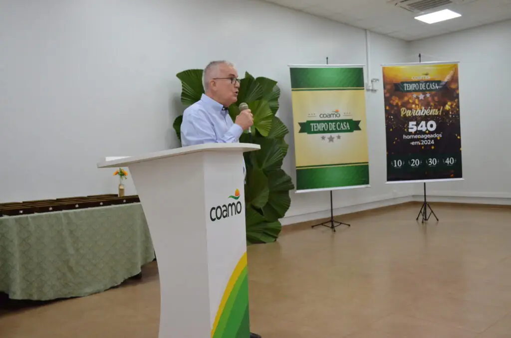 Tempo de Casa: COAMO presta homenagem aos seus funcionários Tempo de Casa: COAMO presta homenagem aos seus funcionários